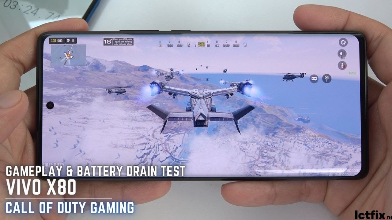 Vivo X80 Call Of Duty Gaming Test CODM Dimensity 9000 ICTfix