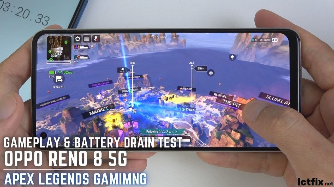 Oppo Reno G Apex Legends Mobile Gaming Test Dimensity Hz