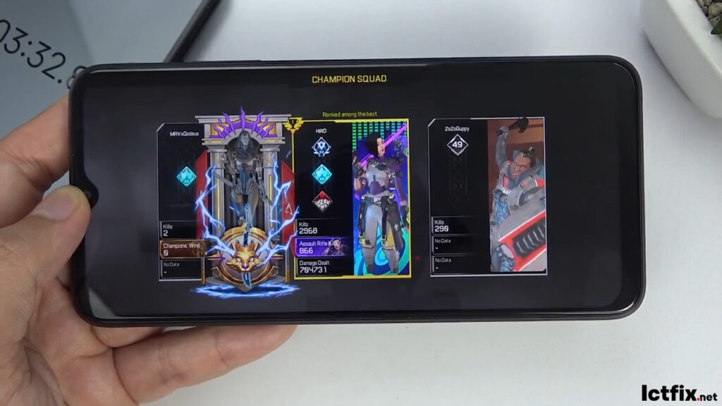 Oppo A17k Test Game Apex Legends Mobile Helio G35 ICTfix