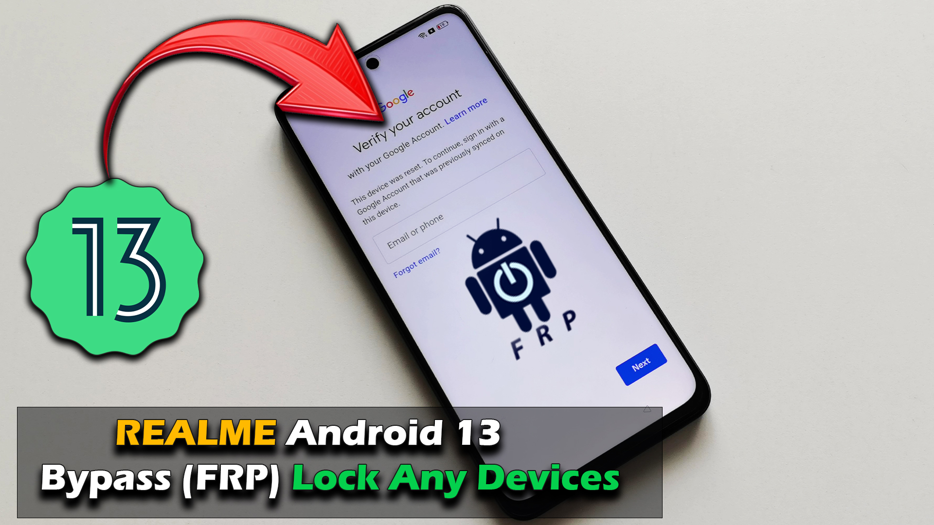 Realme Android Bypass Frp Lock Any Devices Ictfix