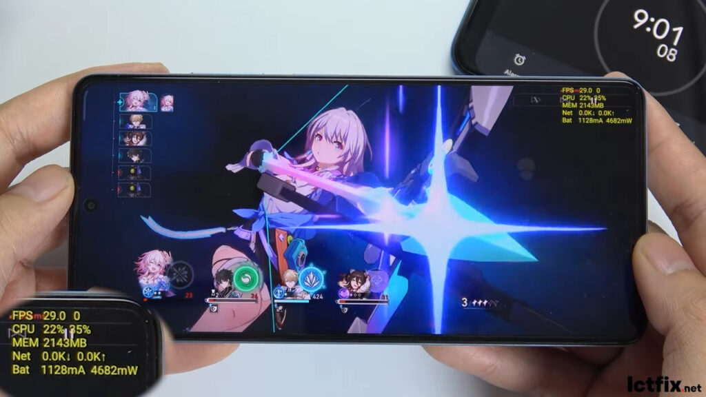 Redmi Note 12 Pro 5G Honkai Star Rail Gaming Test ICTfix