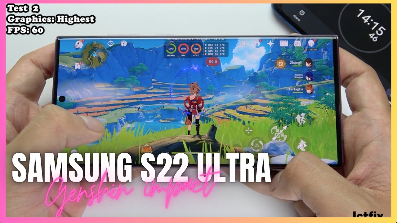 Samsung S Ultra Genshin Impact Gaming Test Update Snapdragon Gen