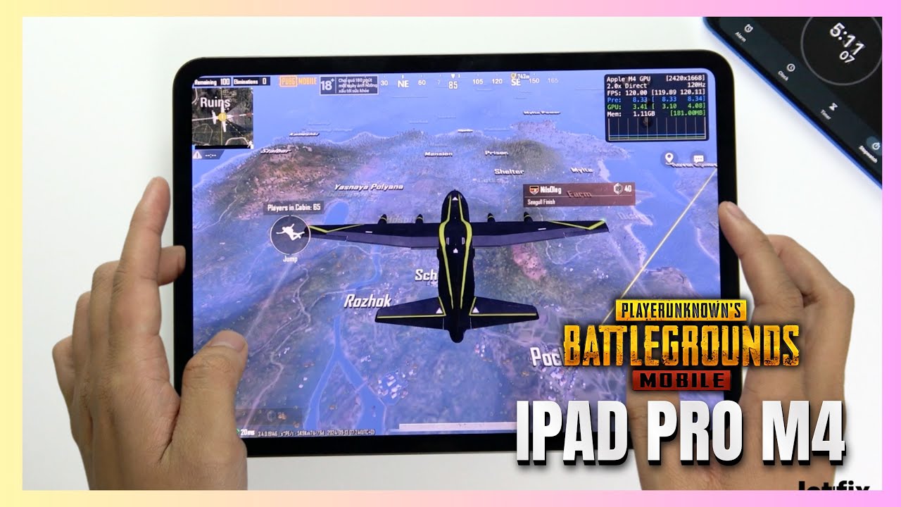 Ipad Pro M Pubg Mobile Gaming Test Apple M Hz Display Ictfix