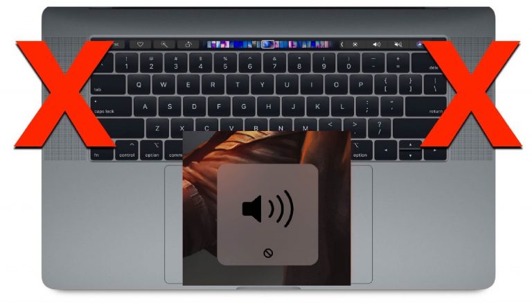 no audio controls macbook pro