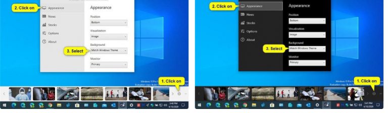 how to change background on webcam windows 10