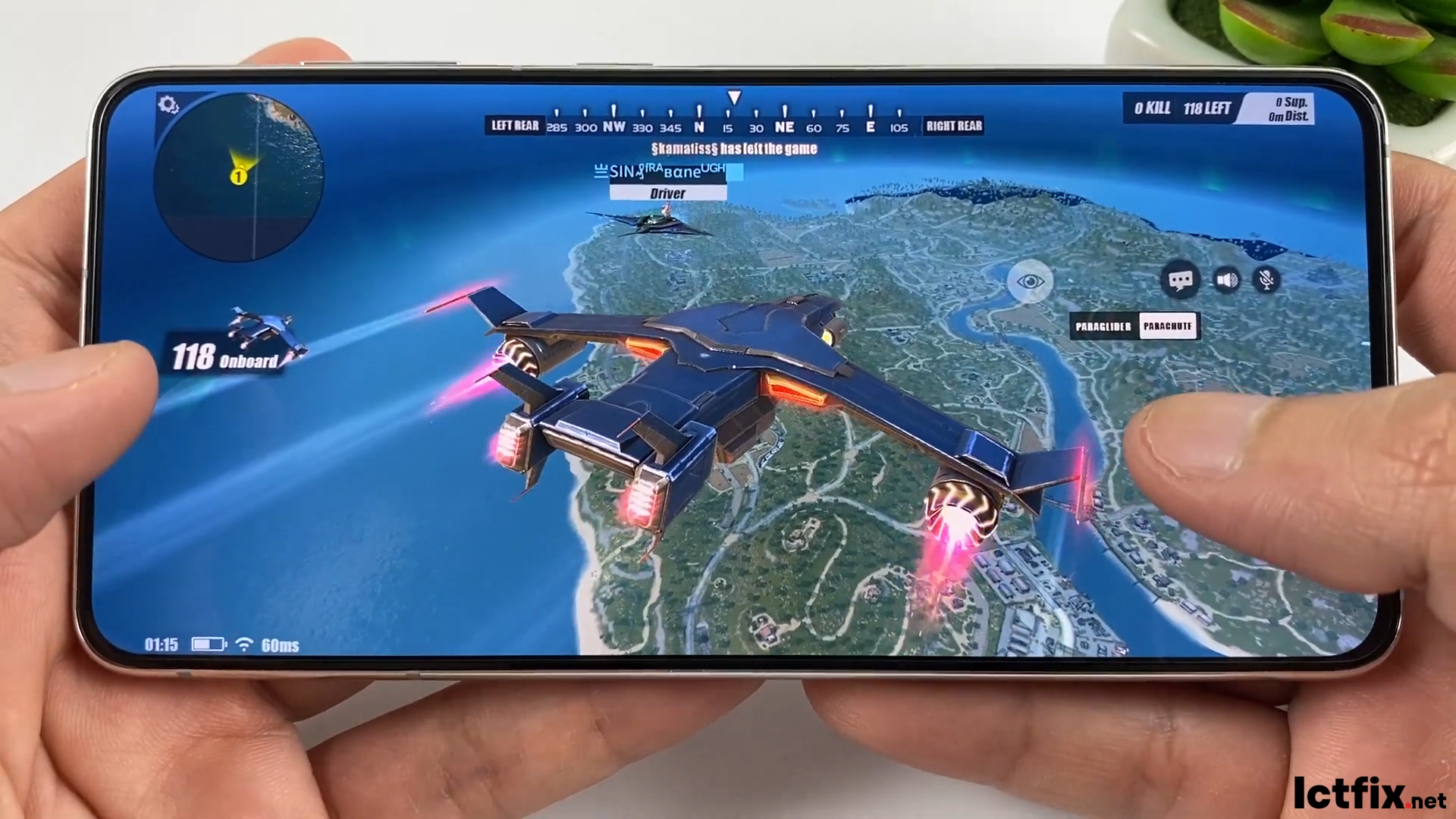 Samsung Galaxy S21 test game ROS - Rules Of Survival | Exynos 2100 , 8GB  RAM, 120Hz Display - ICTfix