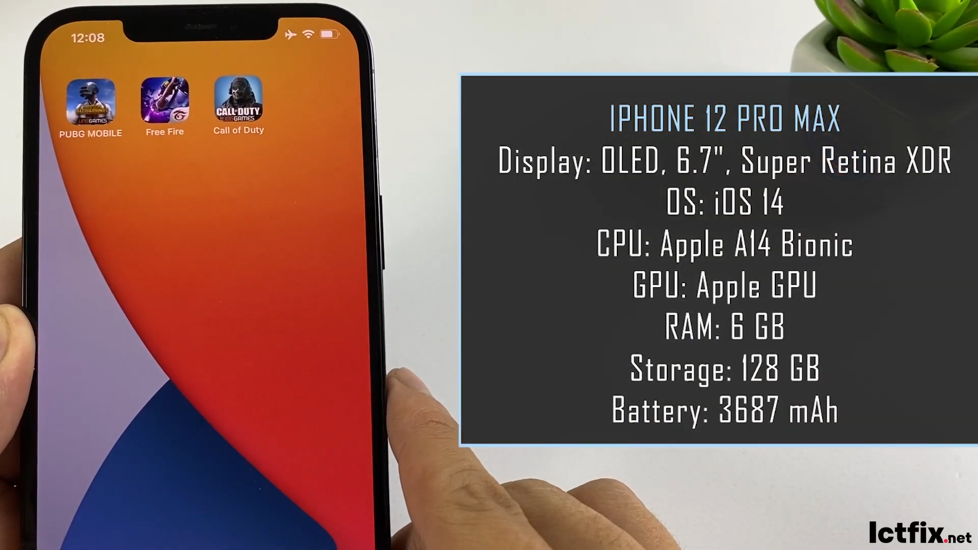 Iphone 12 pro max пабг