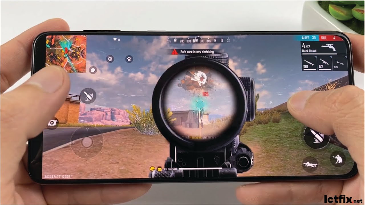 samsung s10 plus test free fire