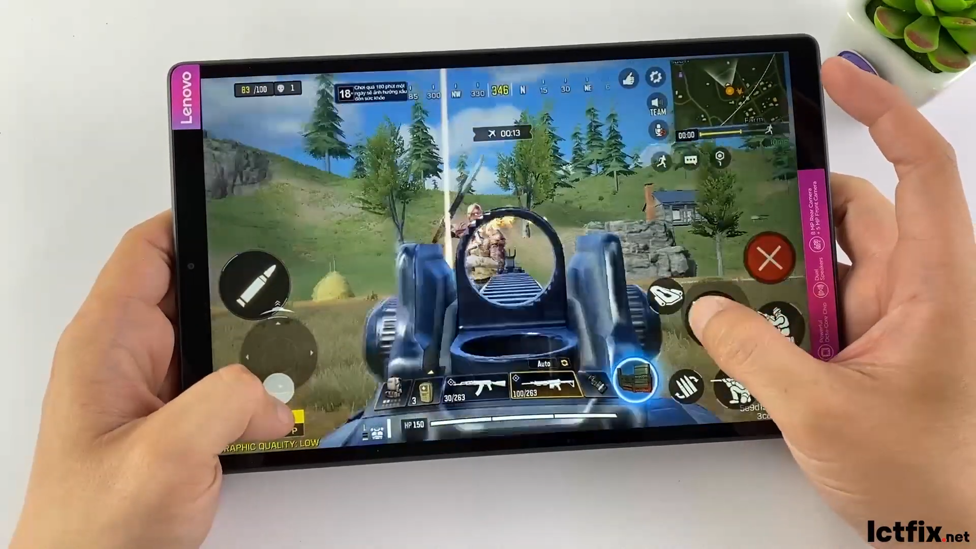 Lenovo Tab M10 Gen 2 Call of Duty Mobile Gaming test 