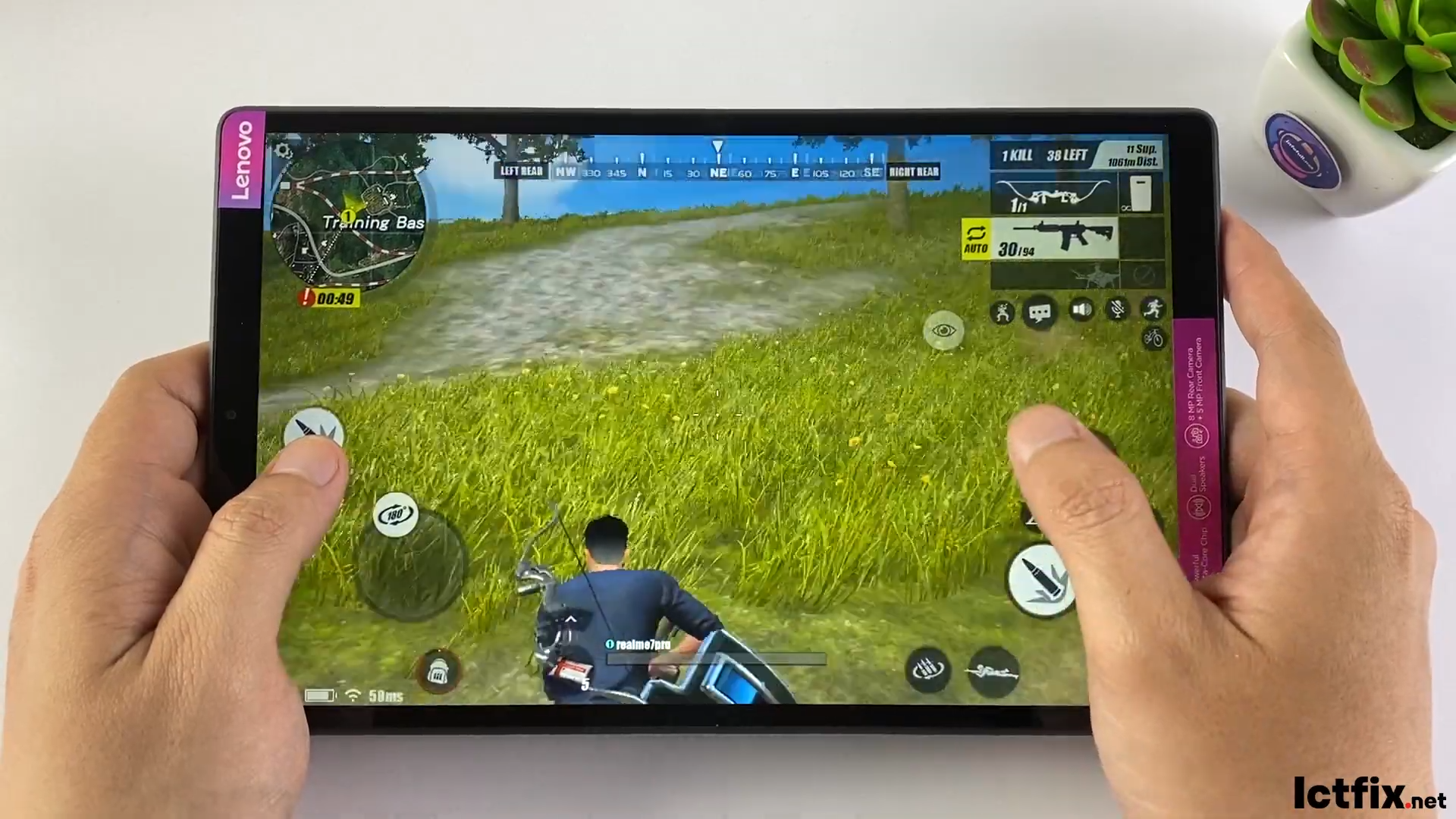 Lenovo Tab M10 Gen 2 test game Rules Of Survival