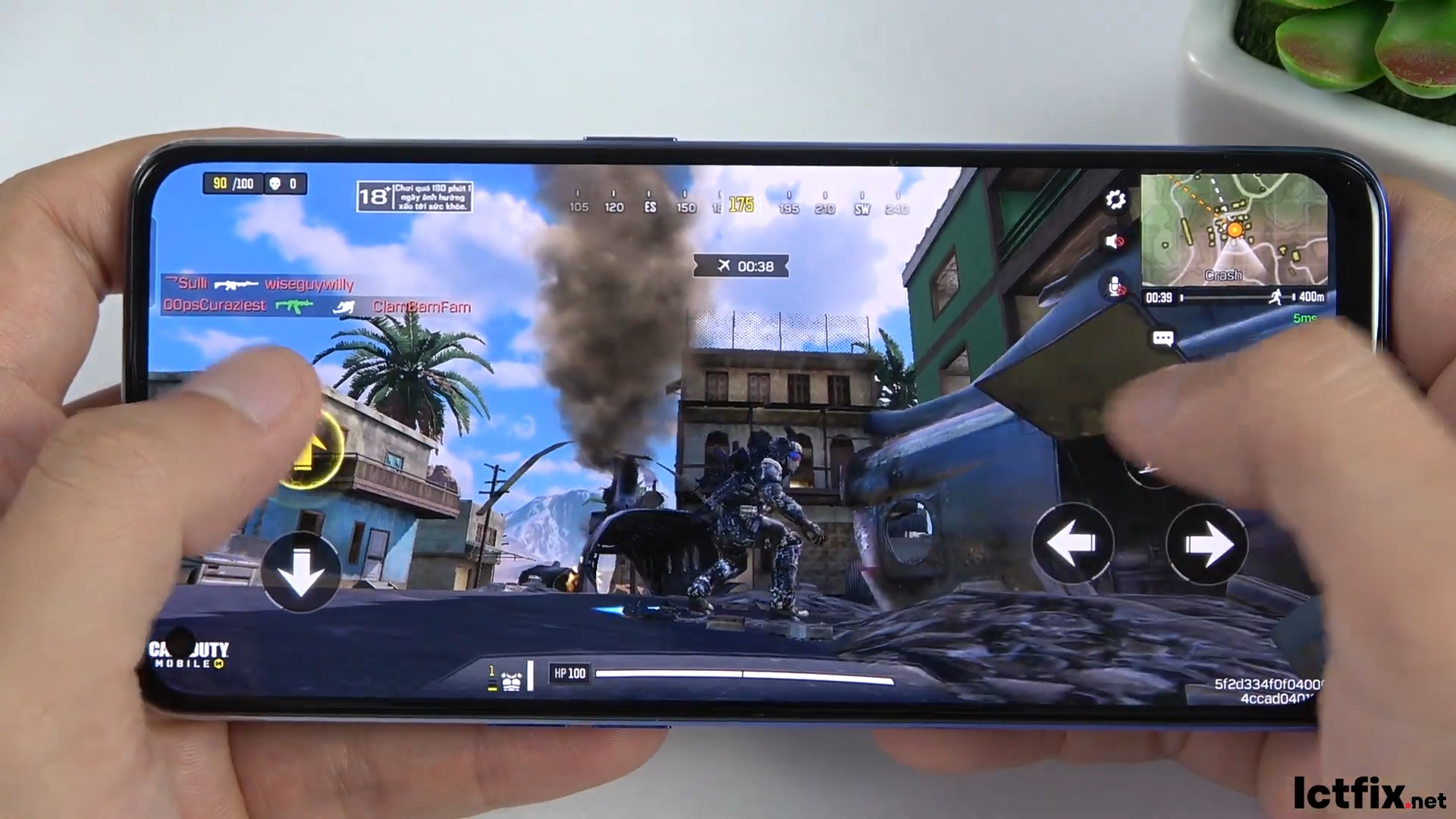 Oppo A74 Call of Duty Gaming test