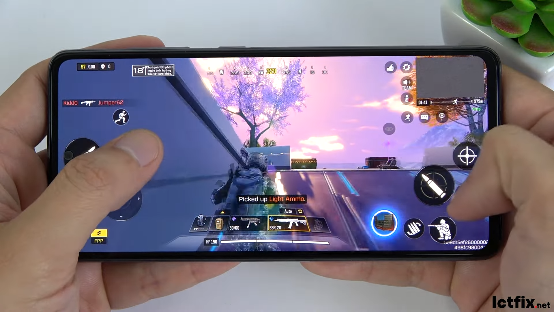Samsung Galaxy A52 5G Call of Duty Mobile Gaming test CODM 