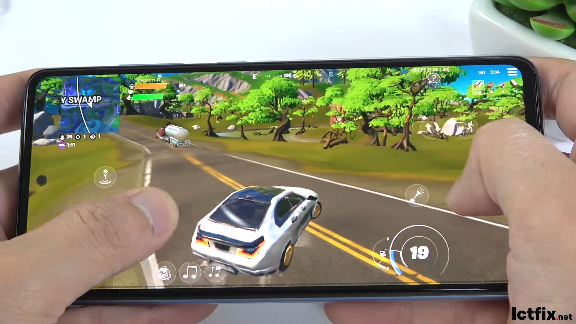 Samsung Galaxy A52 test game 