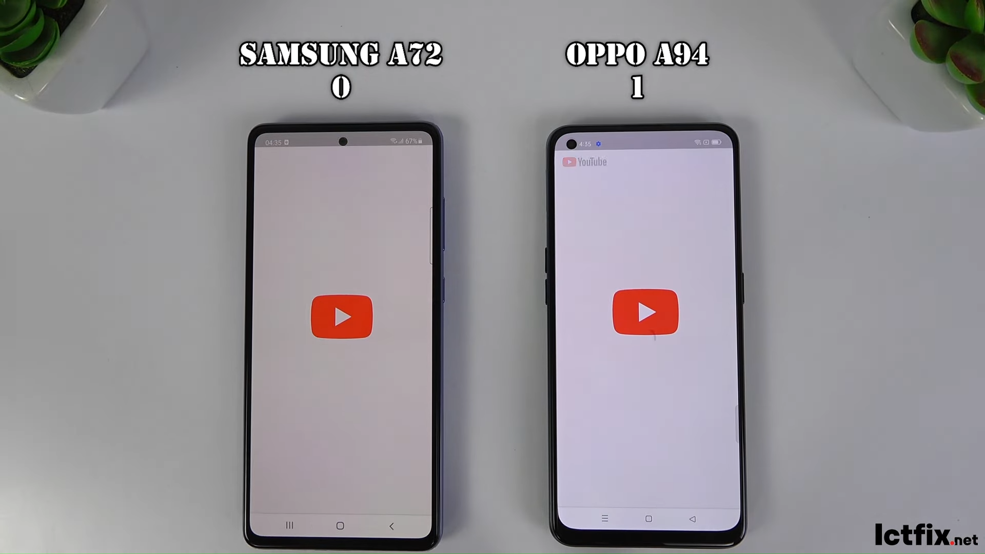 Samsung Galaxy A72 vs Oppo A94