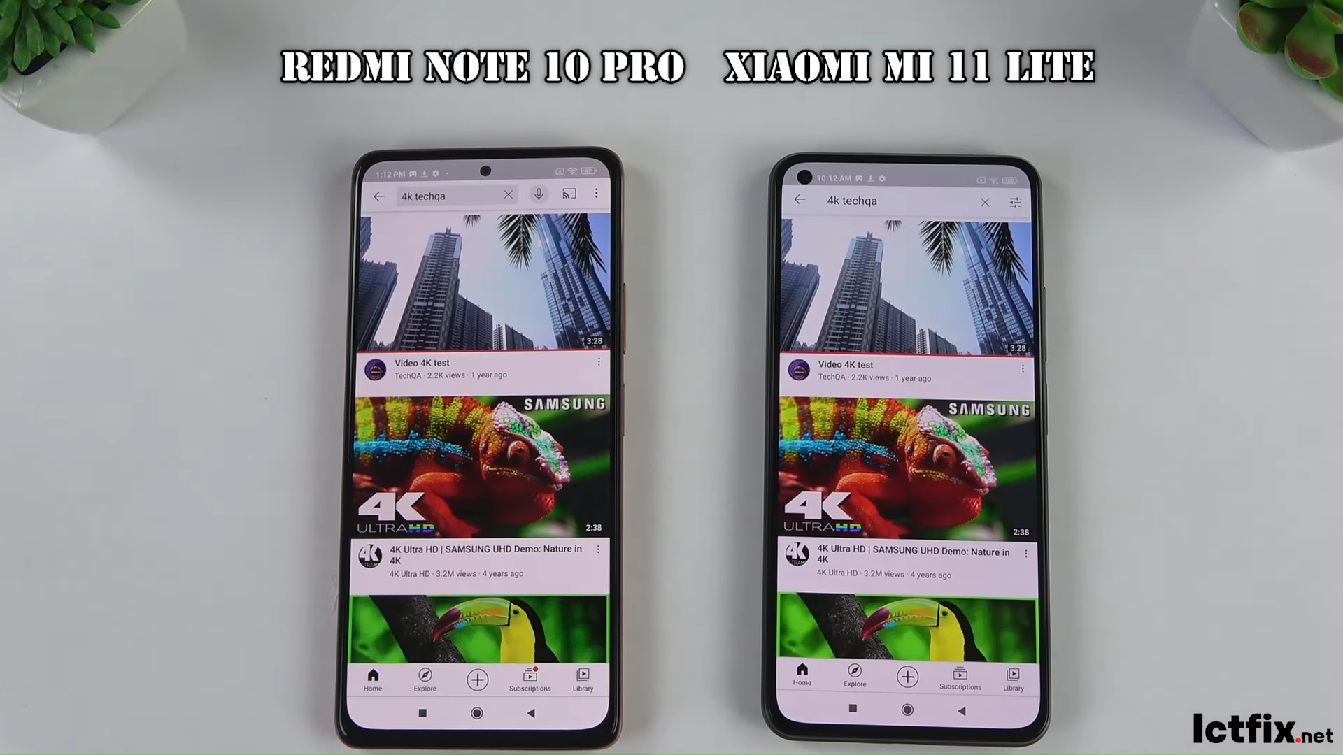 Xiaomi Redmi Note 10 Pro vs Xiaomi Mi 11 Lite
