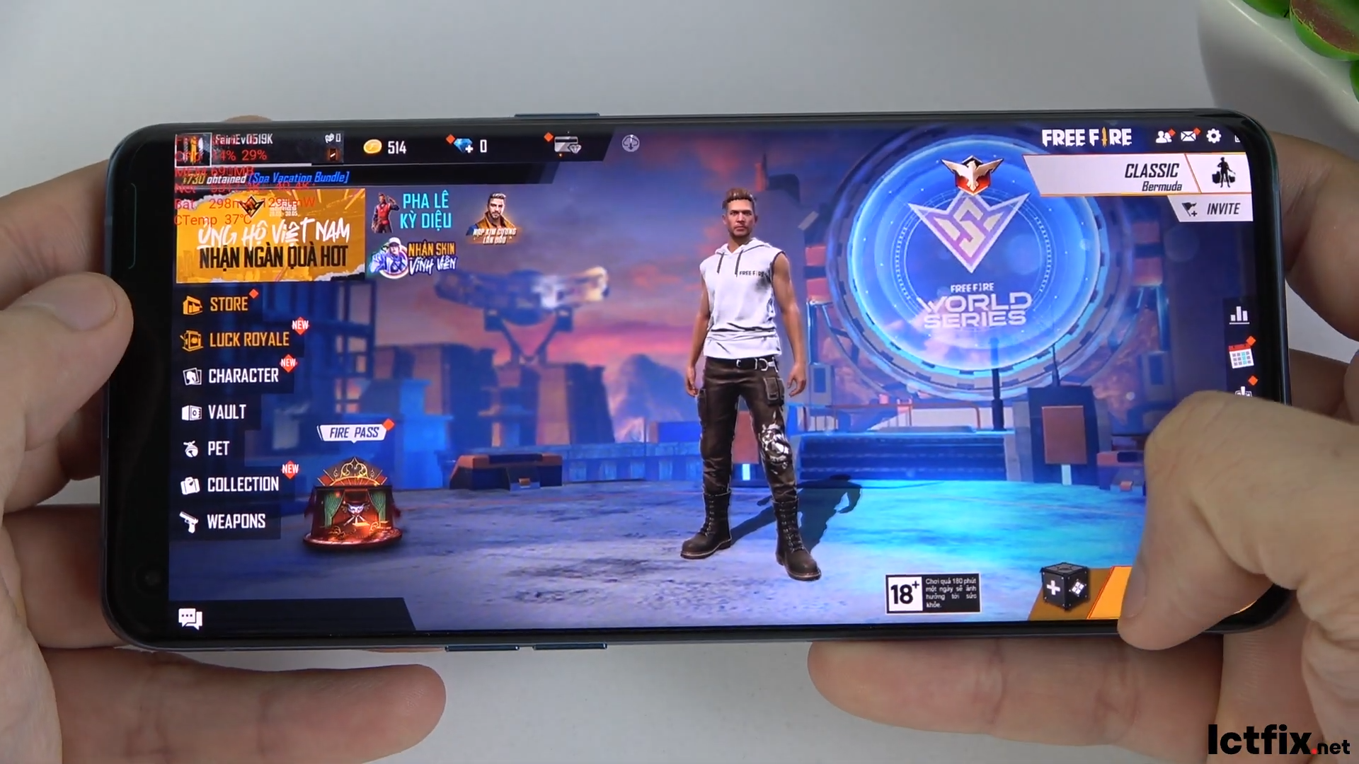 Oppo Find X3 Pro Free Fire Gaming test