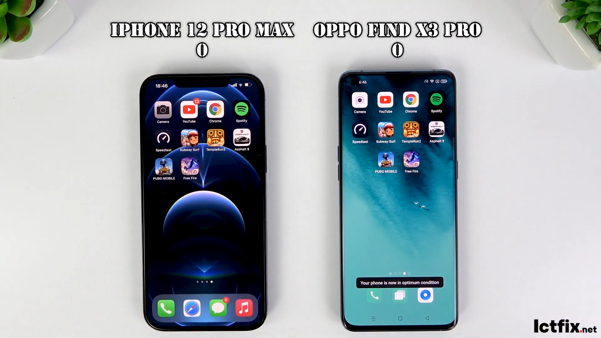 Oppo Find X3 Pro vs iPhone 12 Pro Max 