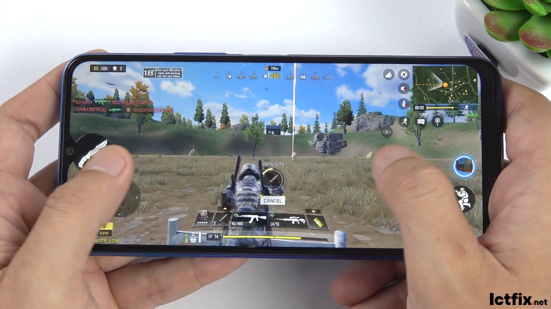 Vivo V21 5G Call of Duty Gaming test CODM