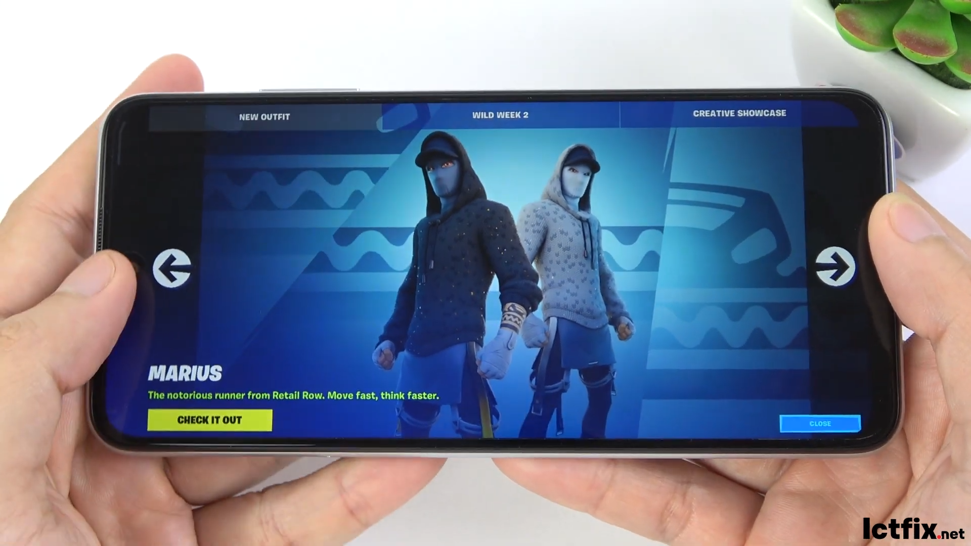 Xiaomi Redmi Note 10 5G test game Fortnite