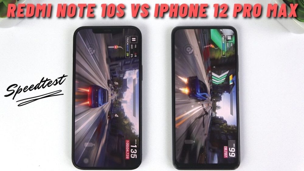 Redmi Note 10 Pro/Max vs iPhone XS Speed Test & Camera Comparison 