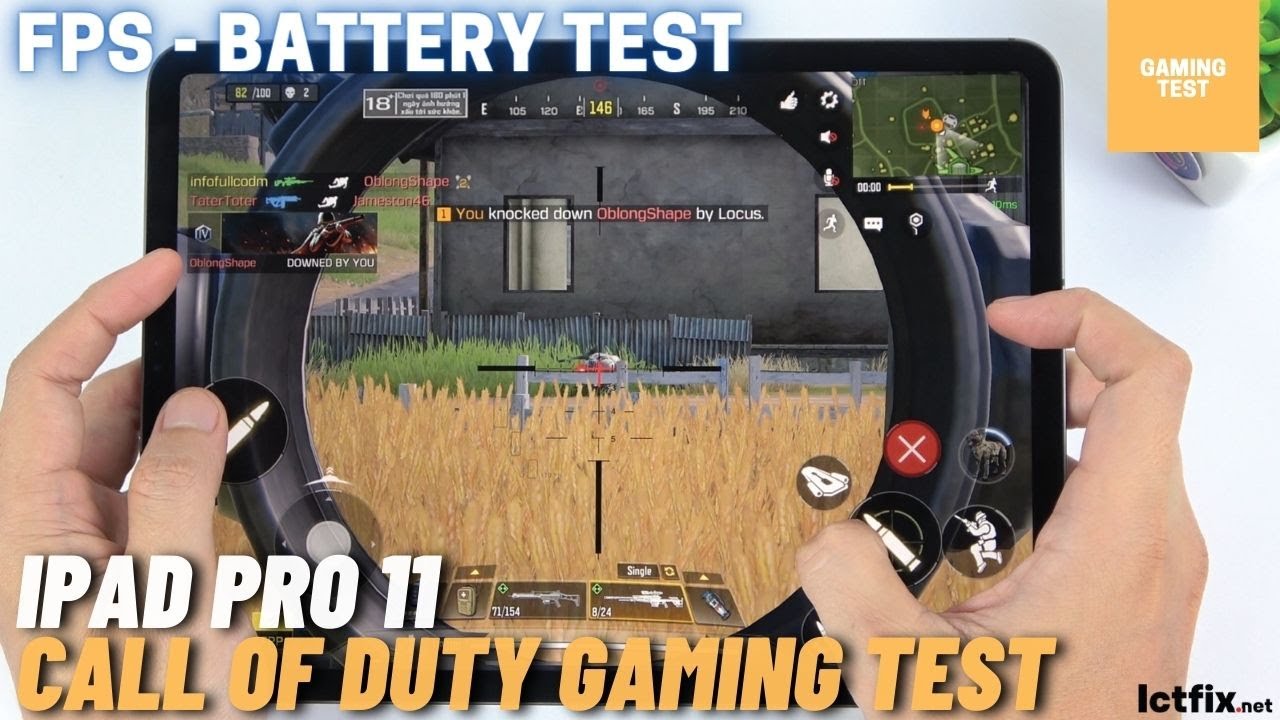 iPad Pro 2020 11 Inch Call of Duty Gaming test CODM | Apple A12Z, 6GB ...