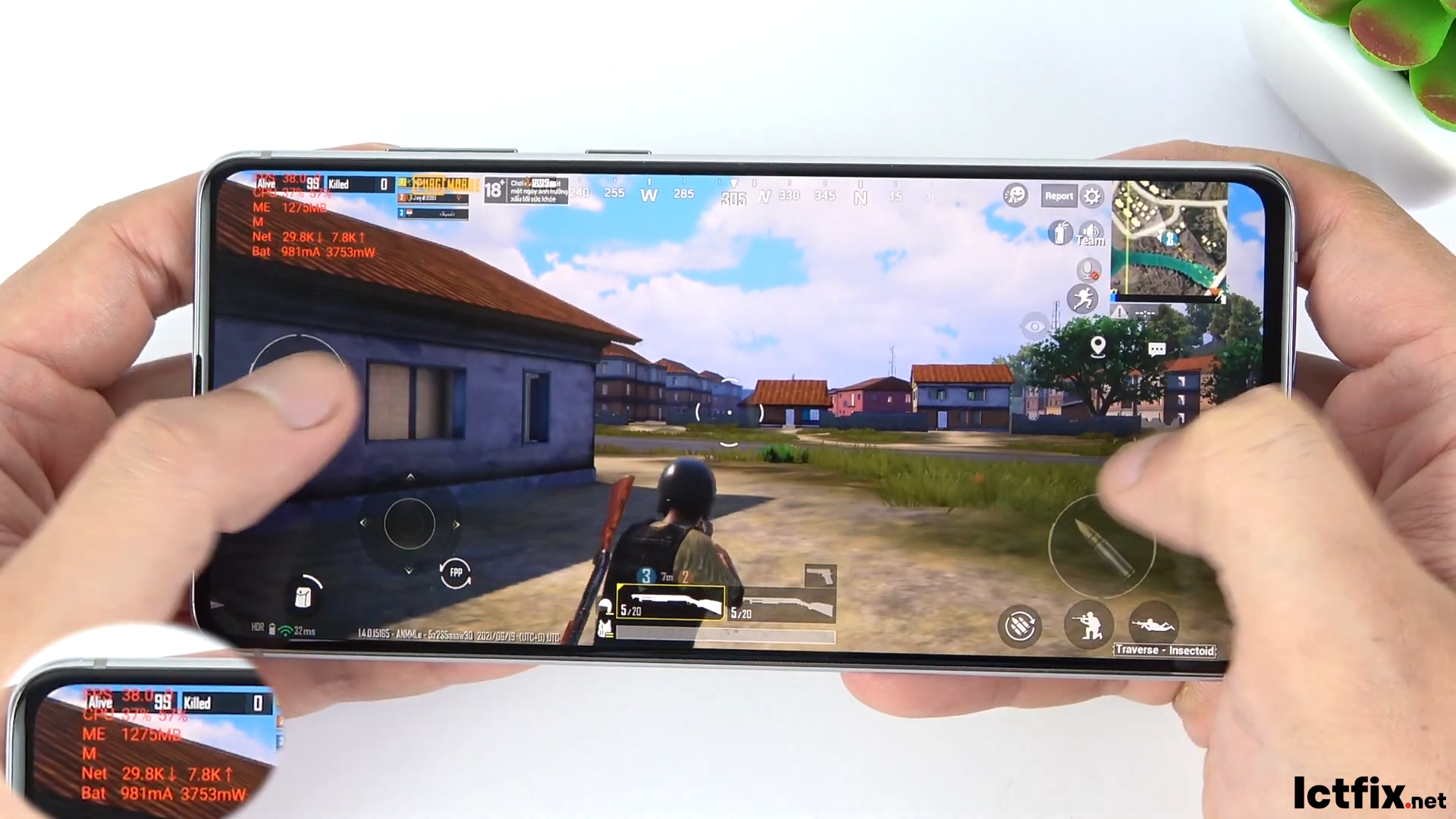 Samsung Galaxy Note 10 Lite Pubg Mobile Gaming Test 