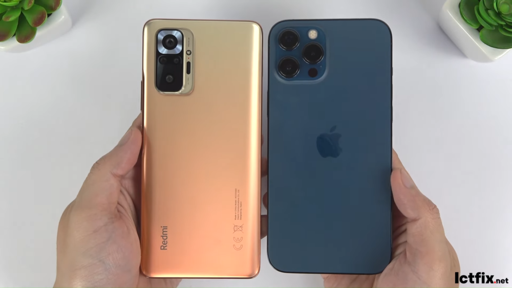 redmi note 12 pro vs iphone xs max