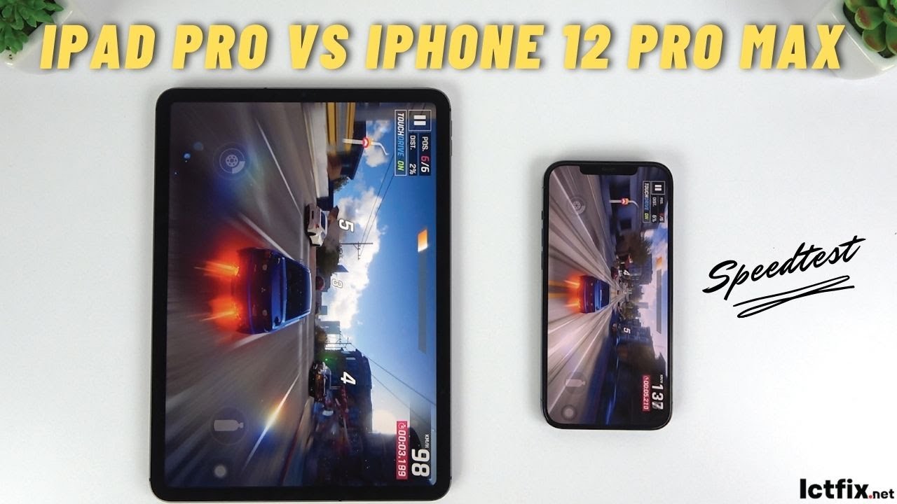iPhone 12 Pro Max vs iPad Pro 2020