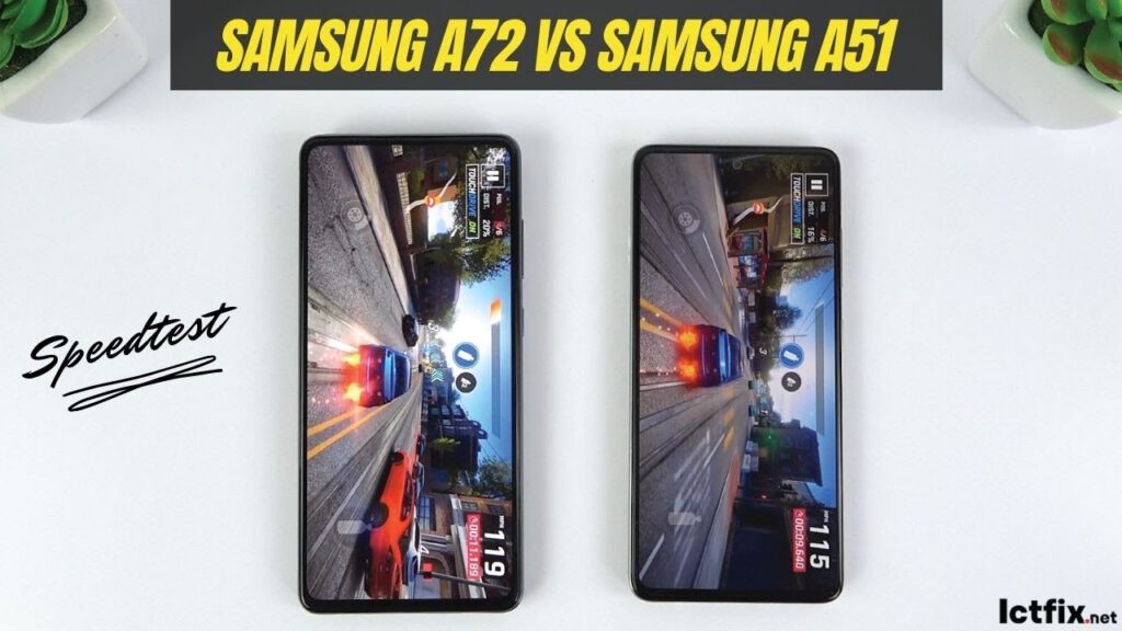 Samsung Galaxy 2 Vs Samsung Galaxy A51 Video Test Display Speedtest Camera Comparison Ictfix