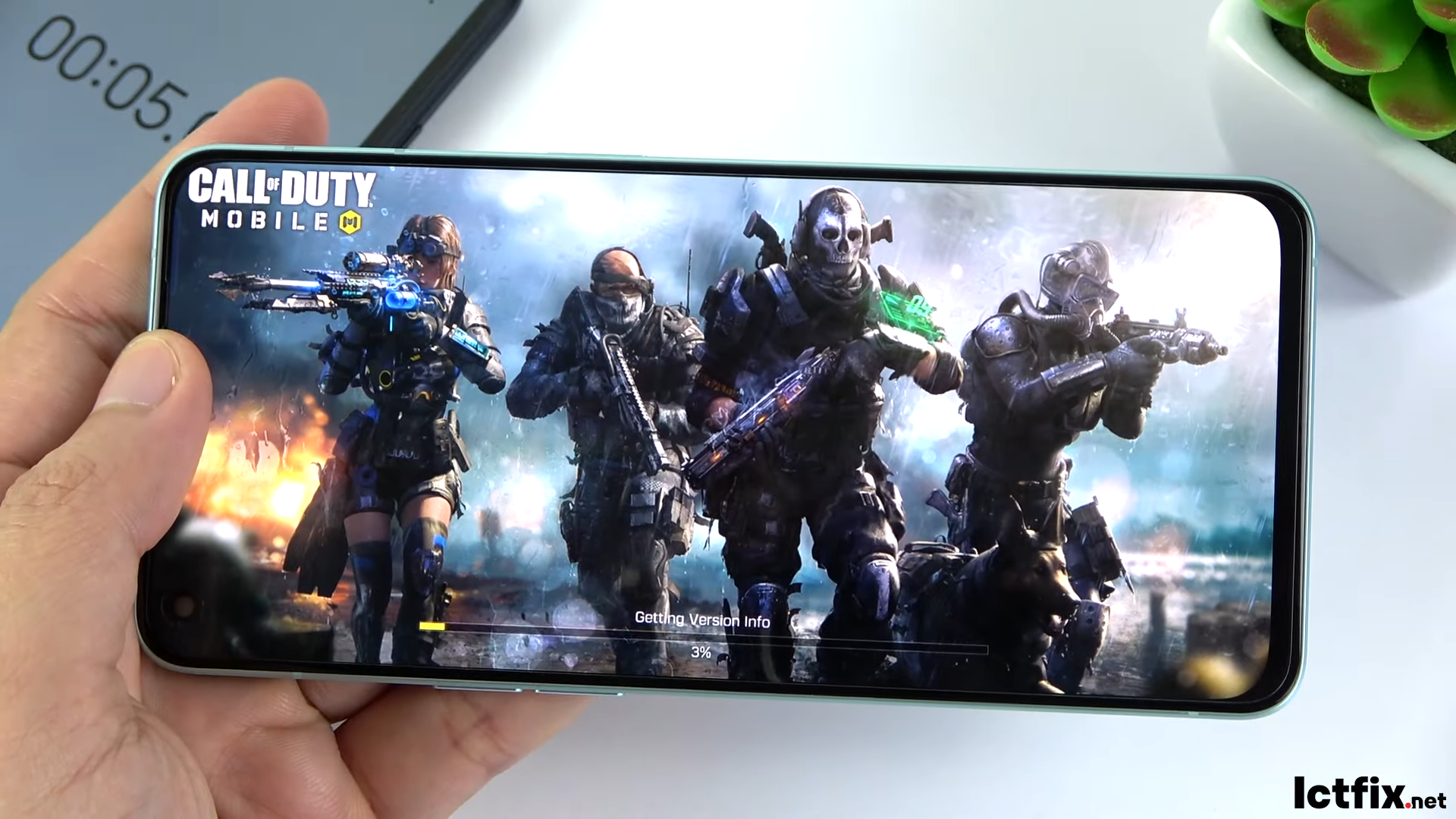 Oppo Reno 6 5G Call of Duty Gaming test CODM 