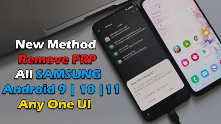 New Method Remove FRP All SAMSUNG Android 9 | 10 |11 Any One UI 2021 ...