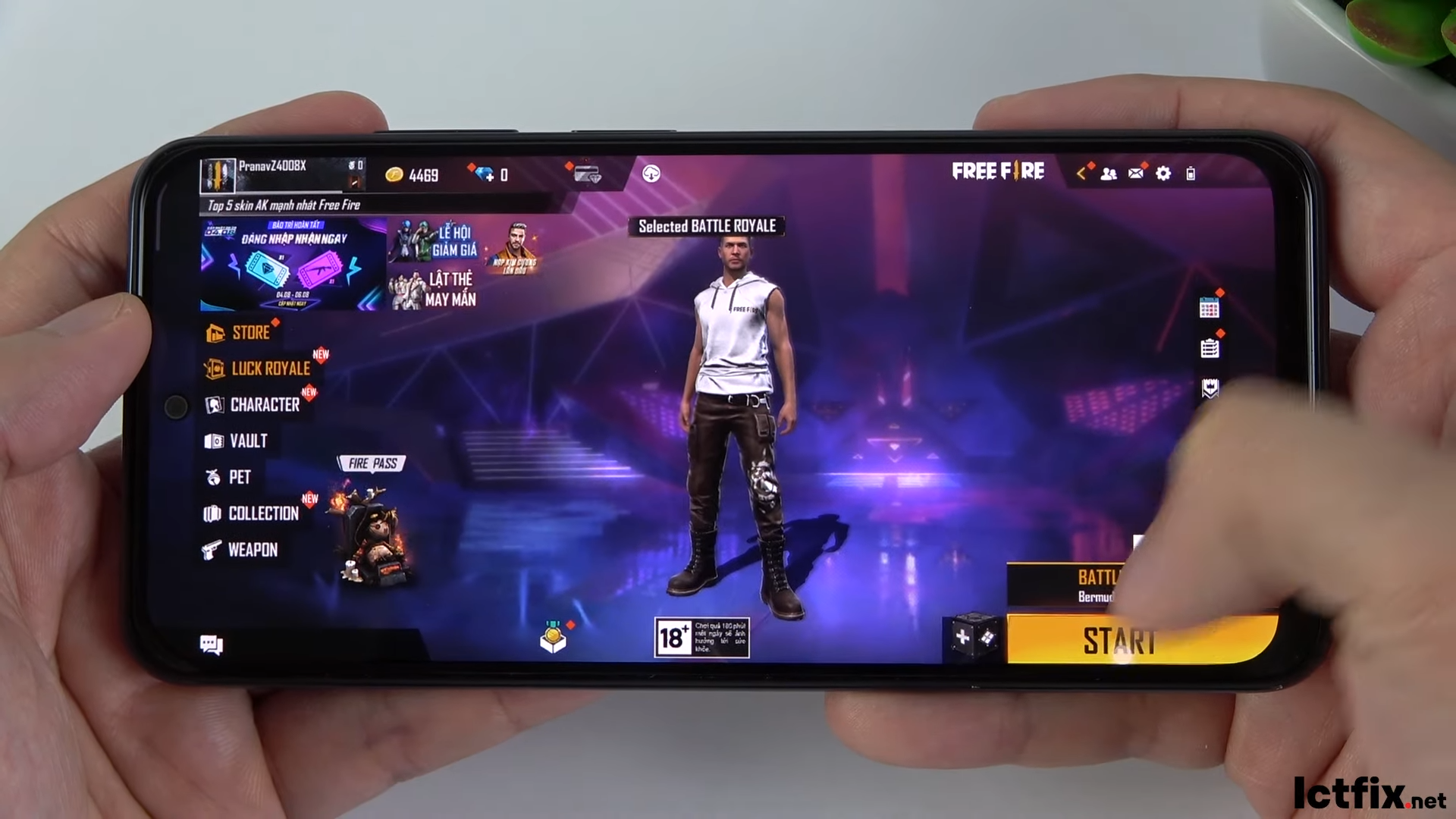Redmi Note 10 Free Fire Gaming test