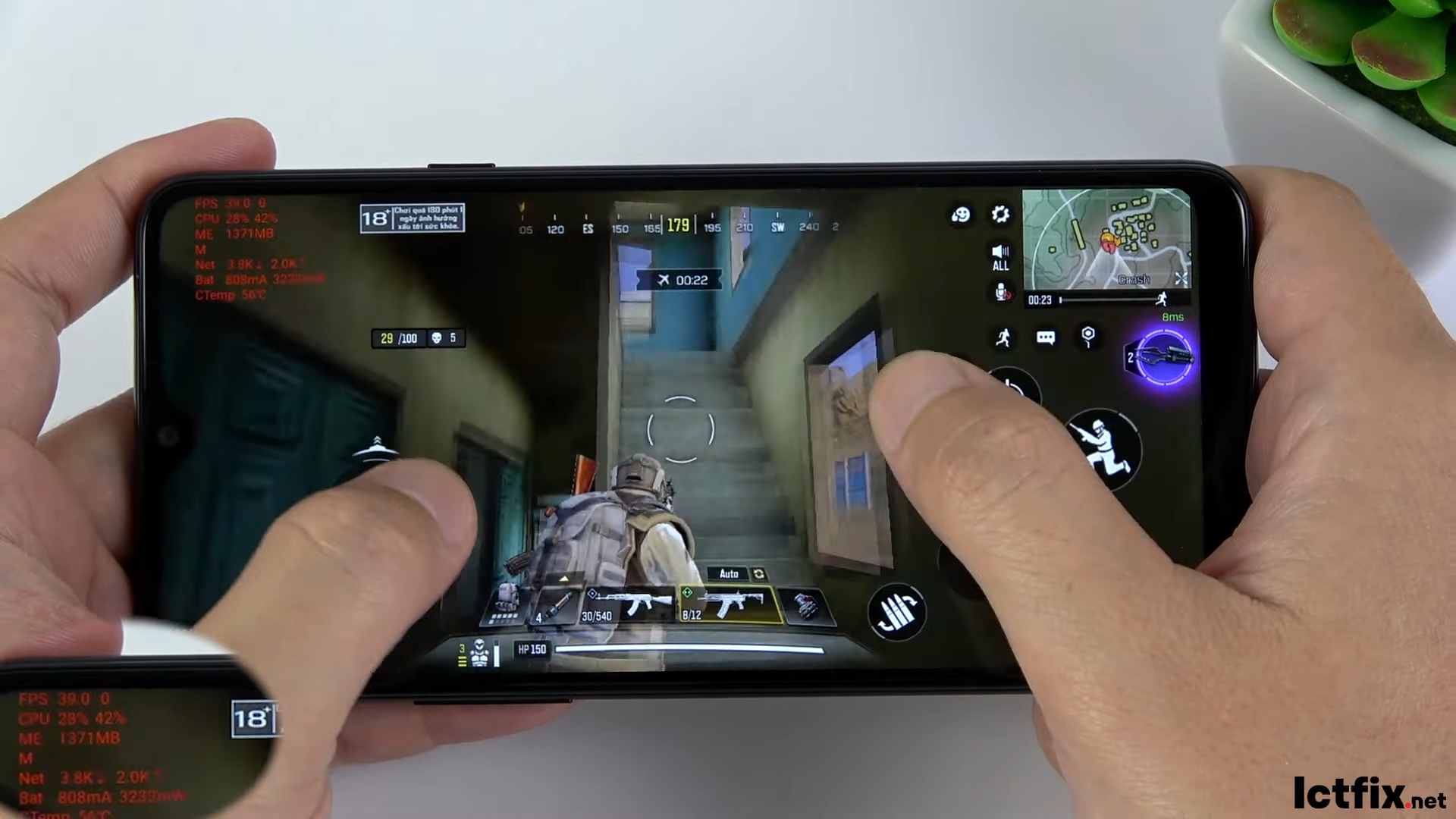 Samsung Galaxy A20s Call of Duty Mobile Gaming test