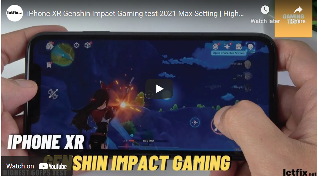 Vivo V21 5G Genshin Impact Gaming test