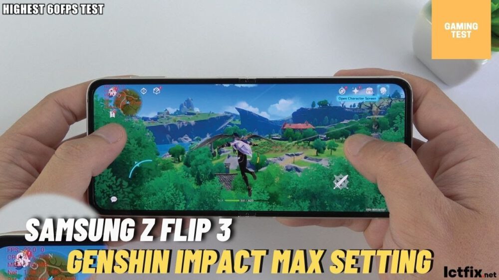 Samsung Galaxy A03 Genshin Impact Gaming test