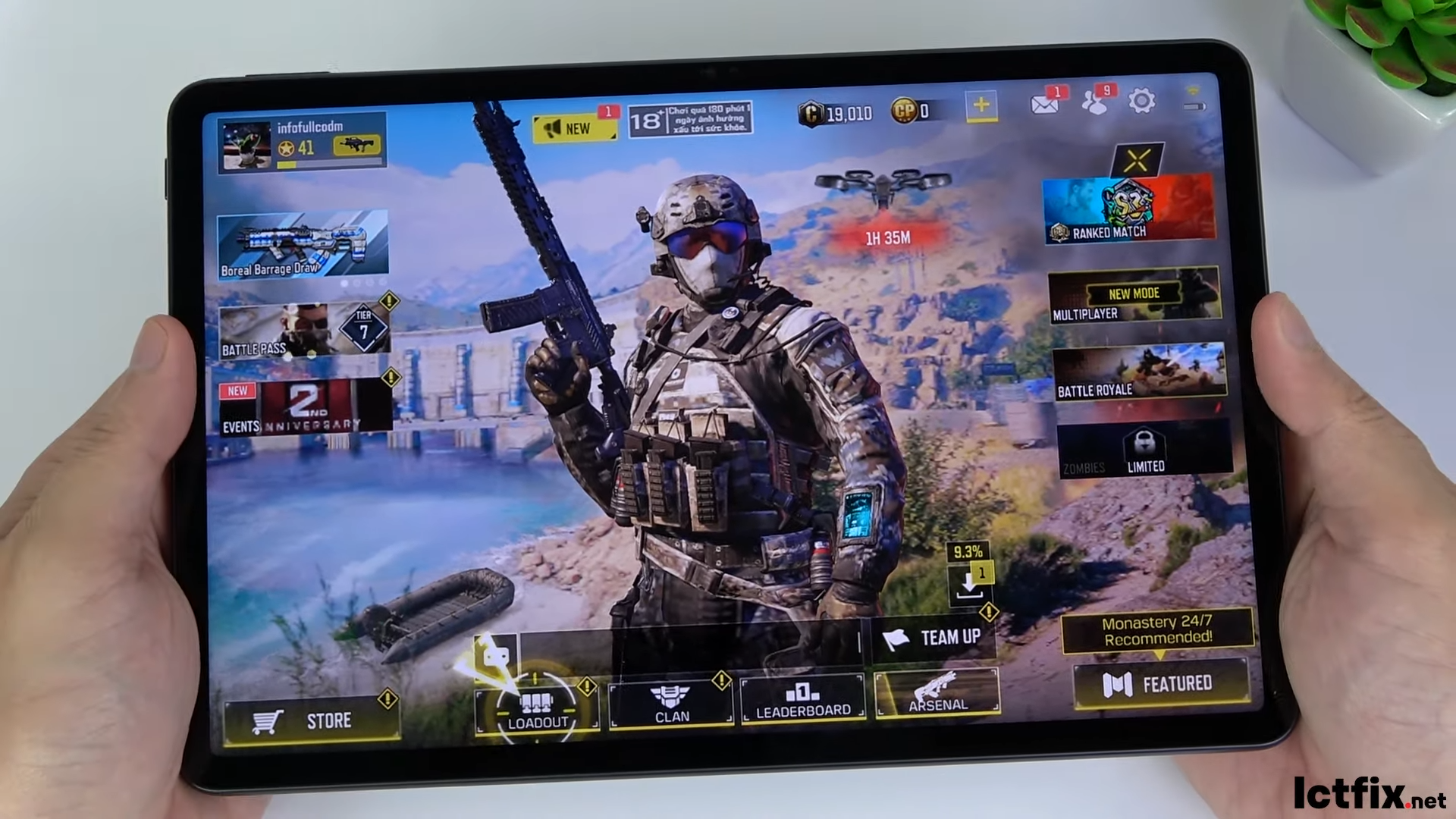 Huawei Matepad 11 Call of Duty Mobile Gaming test