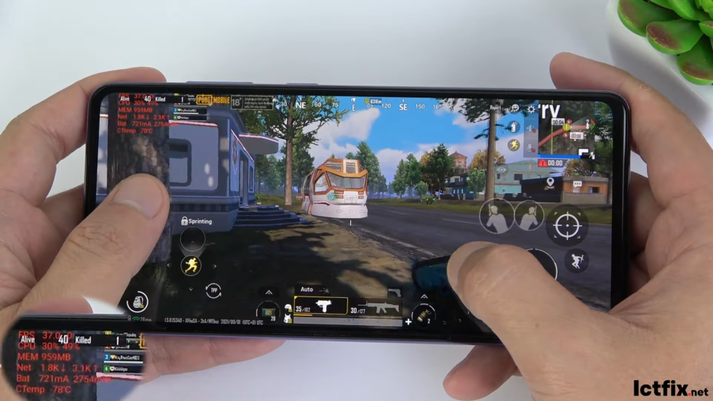 Samsung Galaxy A72 PUBG Gaming test New Update | Snapdragon 720G - ICTfix