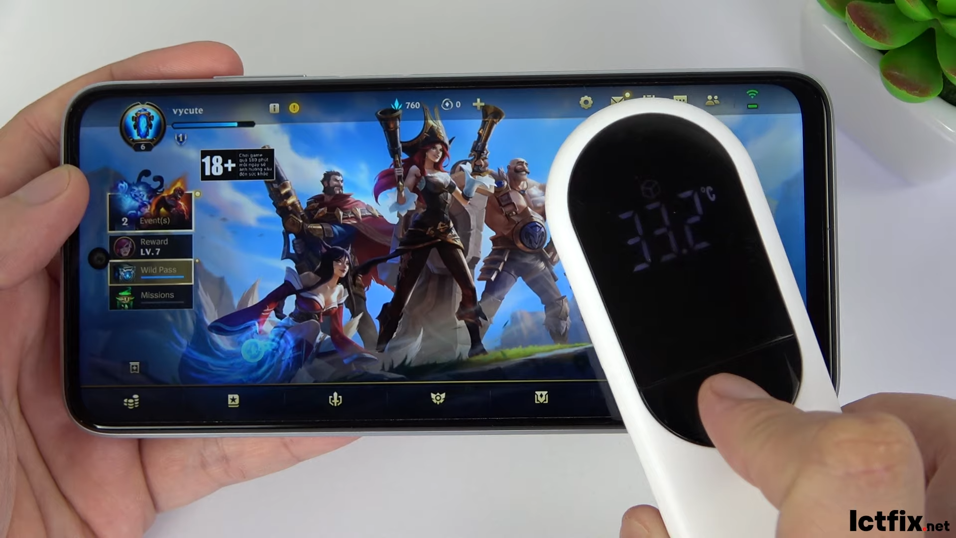 Xiaomi Redmi 10 League of Legends Mobile Gaming test 