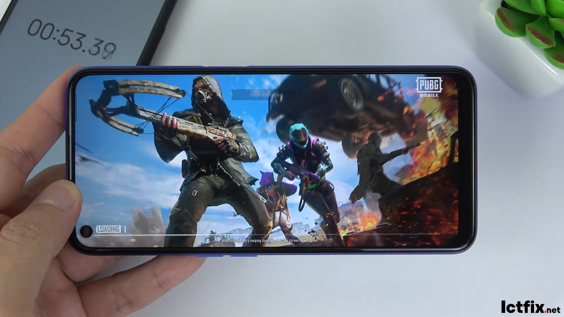 Oppo A55 PUBG Gaming test