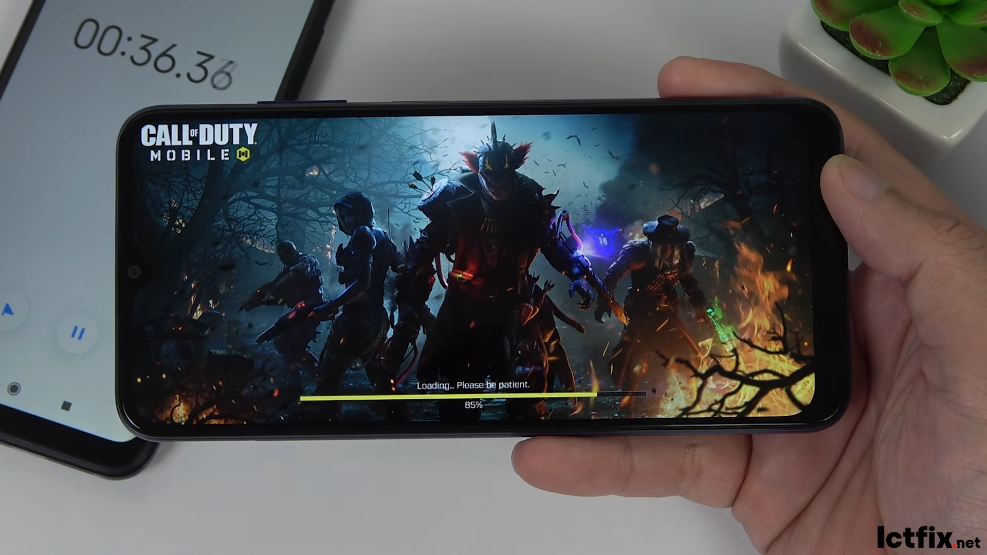 Samsung Galaxy A03s Call of Duty Gaming test