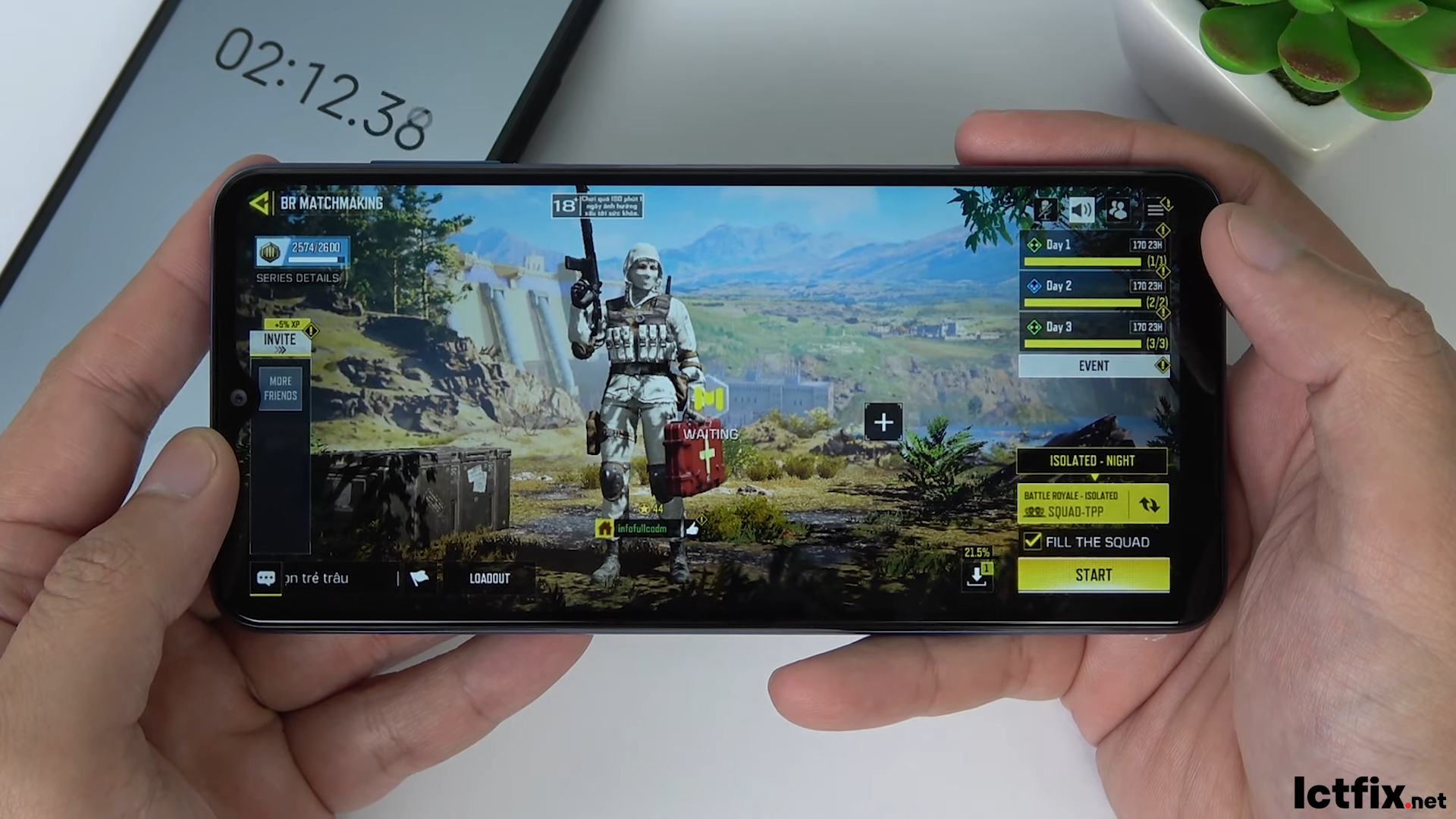 Samsung Galaxy A12 2021 Call of Duty Gaming test