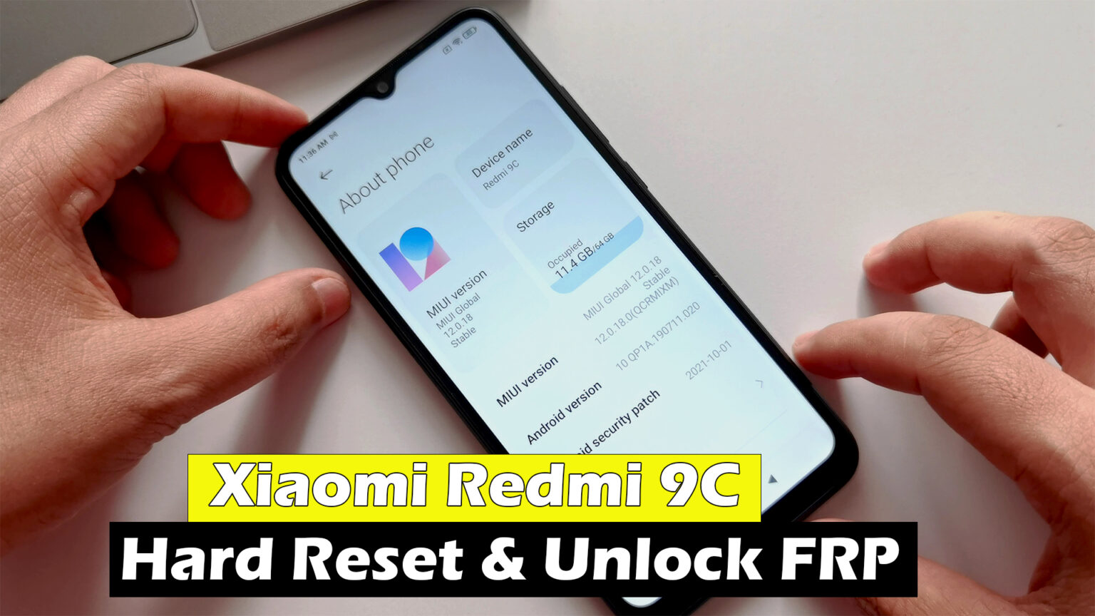 How To Hard Reset And Bypass Frp Lock Google Account Xiaomi Redmi 9