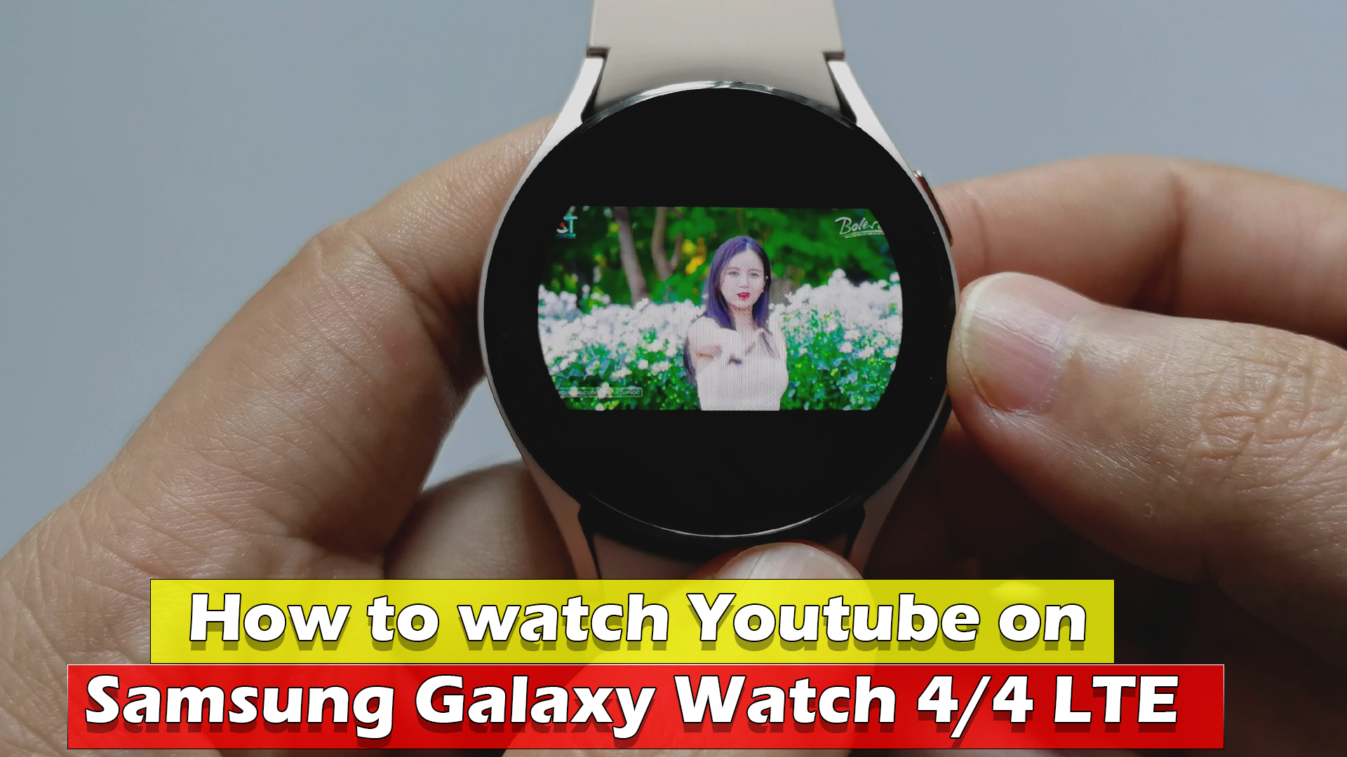 Can you watch youtube on samsung store galaxy watch