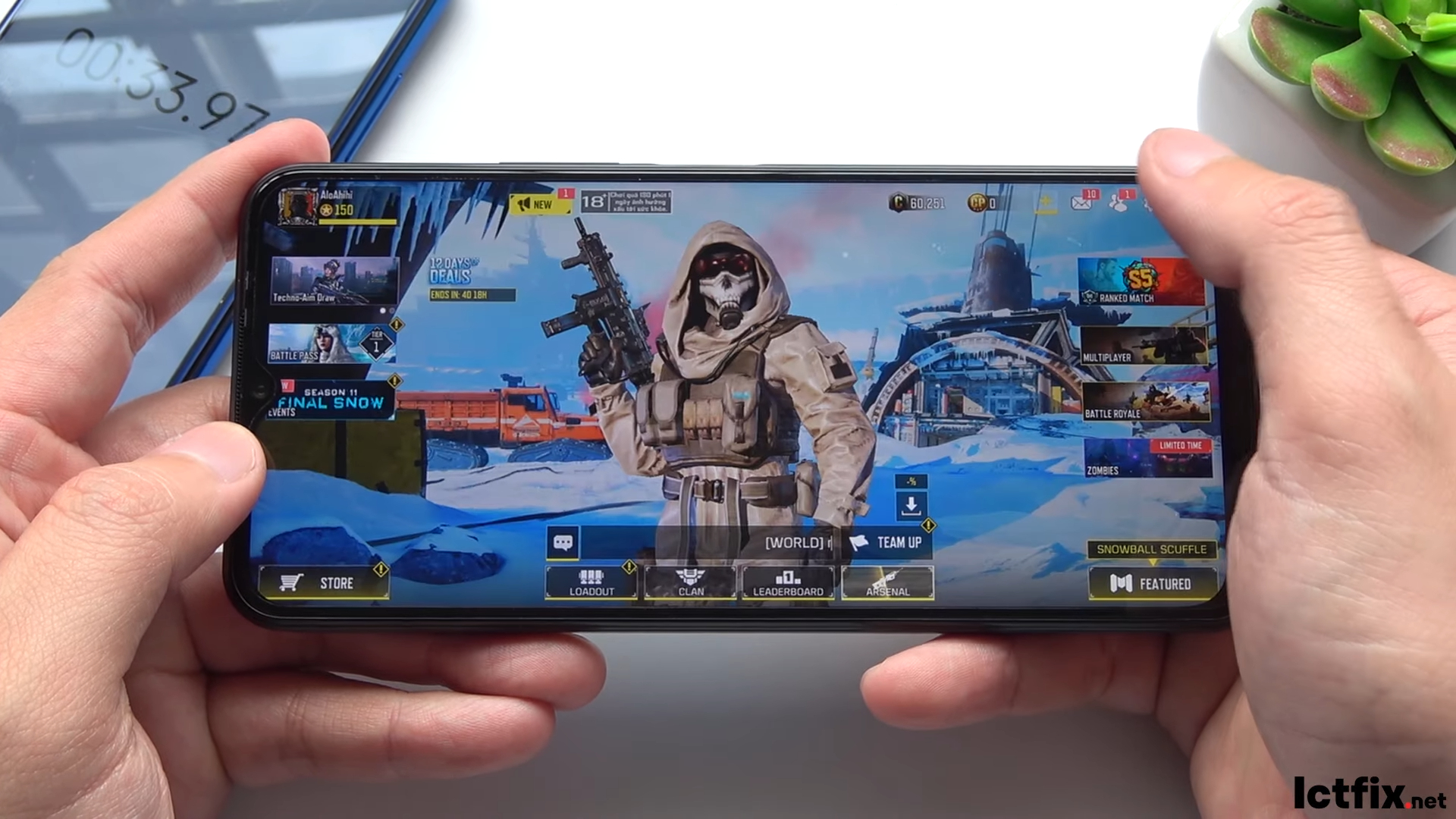 Vivo Y33s Call of Duty Gaming test