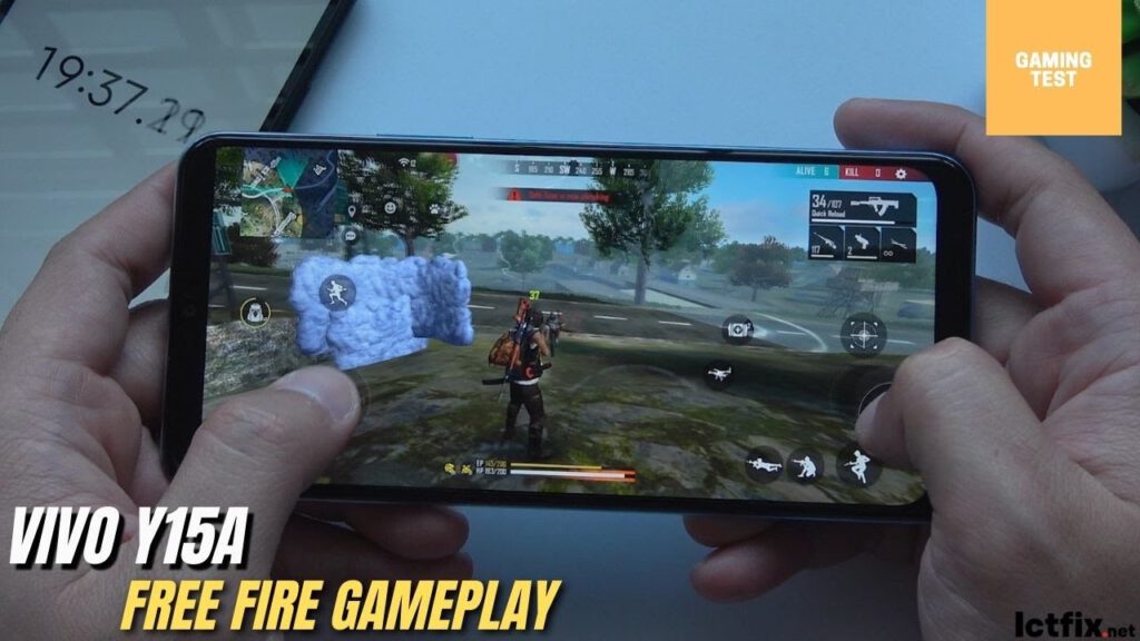 HP 15S FREE FIRE MAX TEST REVIEW AND GAMEPLAY 