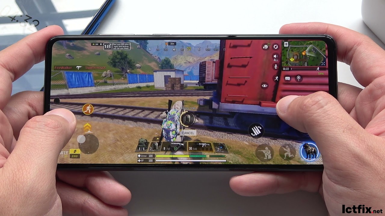 Samsung Galaxy A72 Call of Duty Gaming test Season 10 CODM - ICTfix