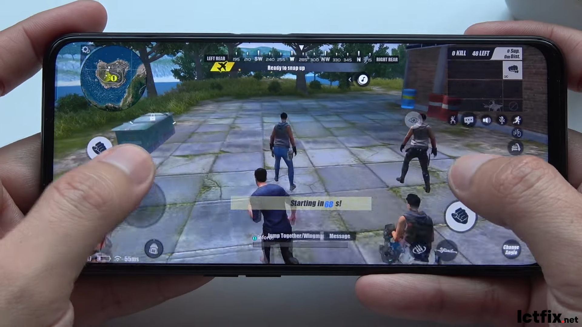 Realme 9i test game Rules Of Survival Ros