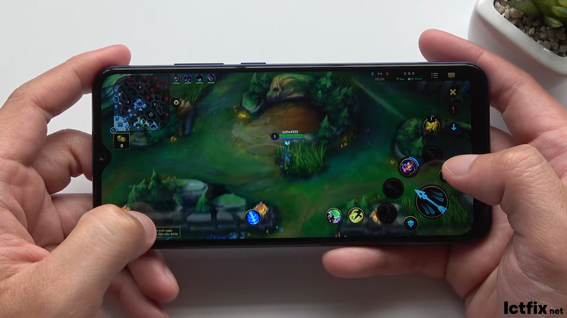 Samsung Galaxy A03 Mobile Legends Gaming test