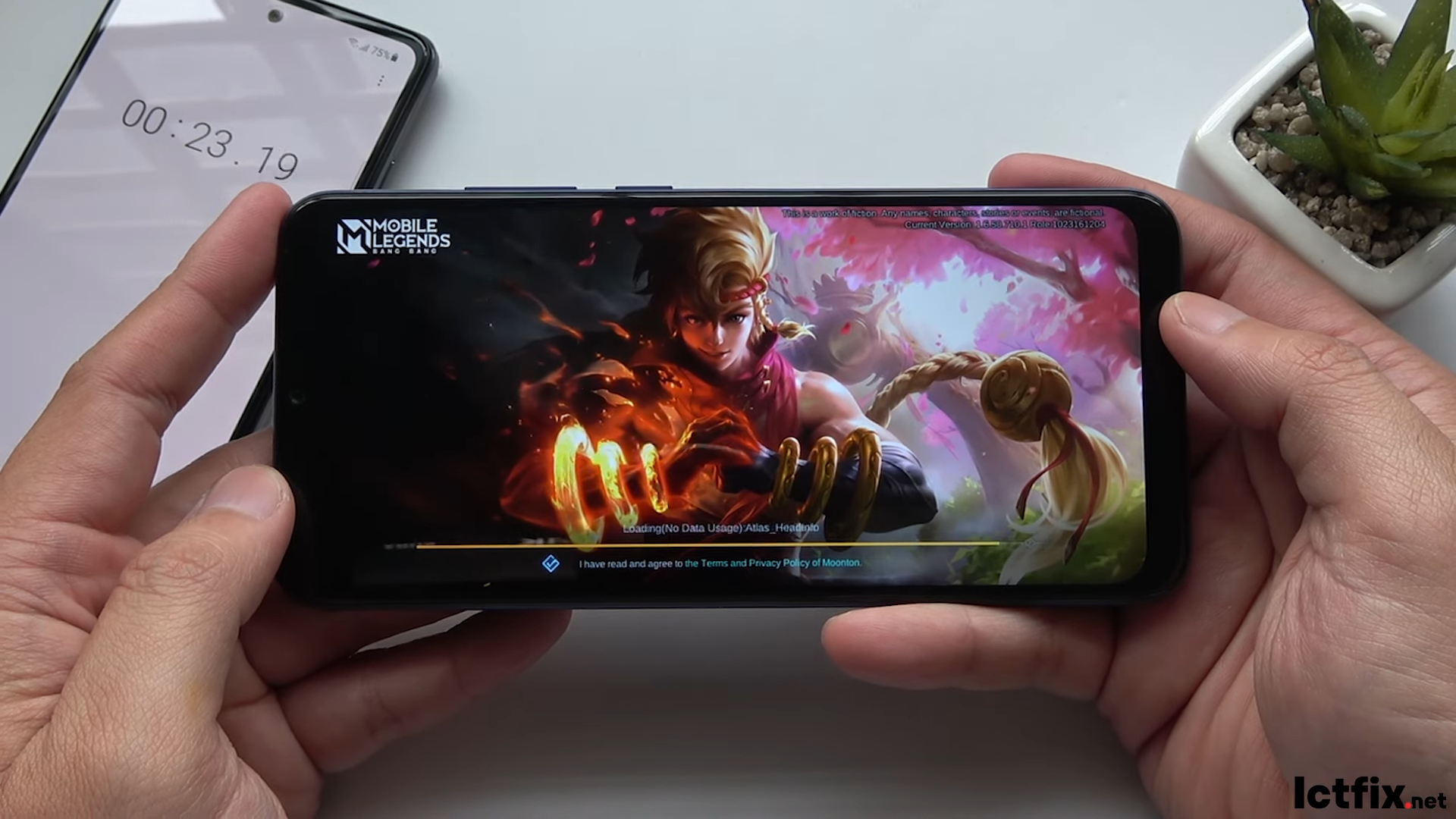 Samsung Galaxy A03 Mobile Legends Gaming test 