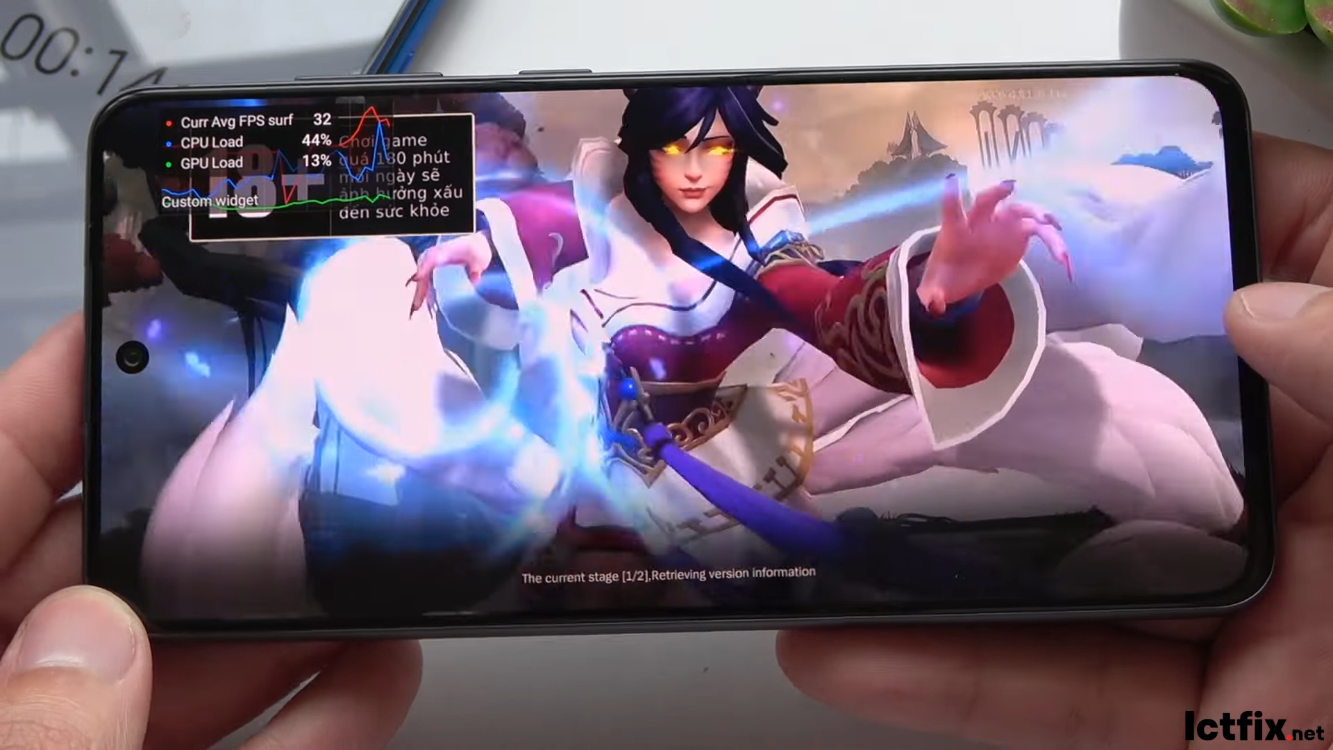 Samsung Galaxy S21 FE test game League of Legends Mobile Wild Rift 